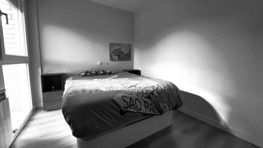 Foto de dormitorio en un piso en alquiler