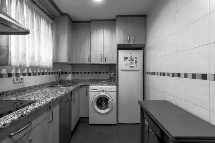 Foto de cocina en un piso en alquiler