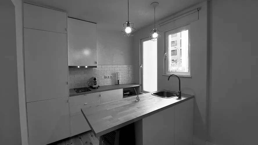 Foto de cocina en un piso en alquiler