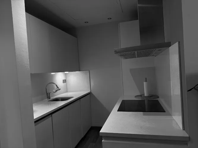 Foto de cocina en un piso en alquiler