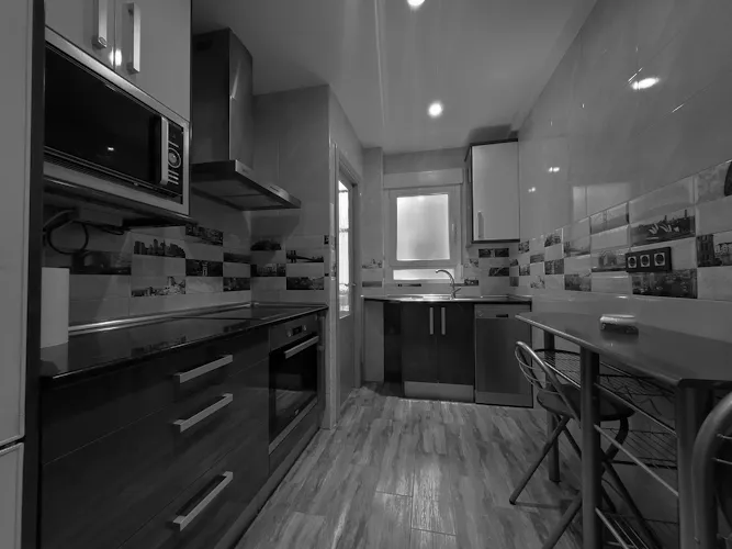 Foto de cocina en un piso en alquiler