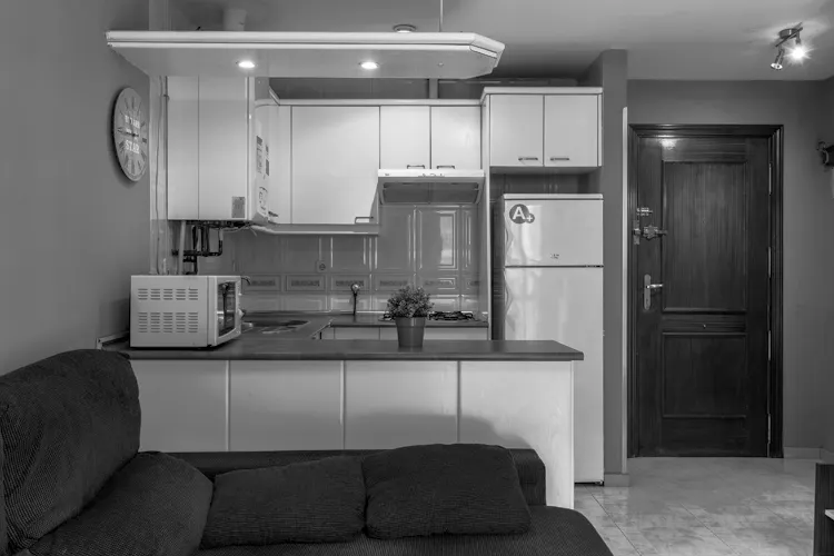 Foto de cocina en un piso en alquiler