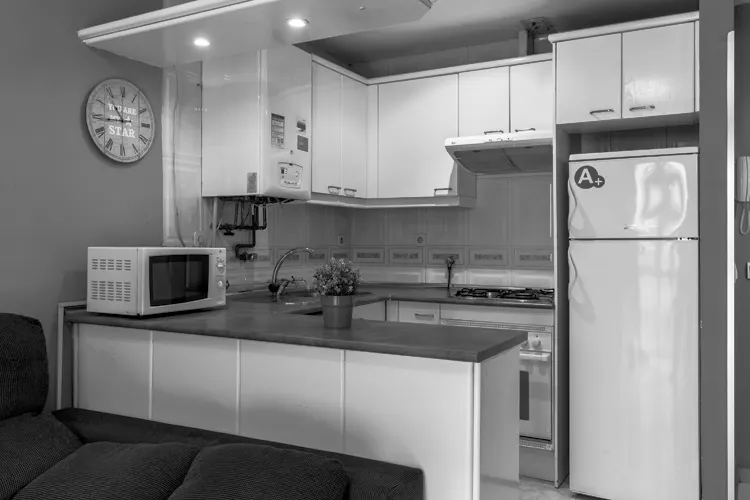 Foto de cocina en un piso en alquiler