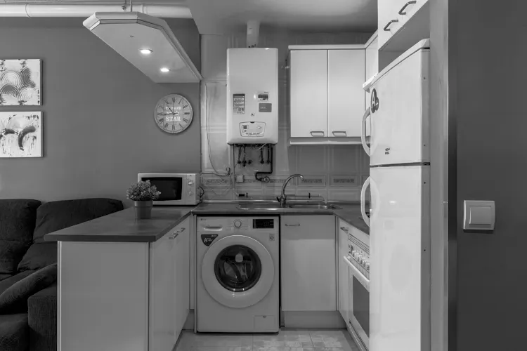 Foto de cocina en un piso en alquiler