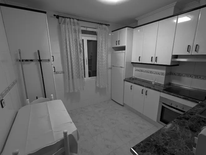 Foto de cocina en un piso en alquiler