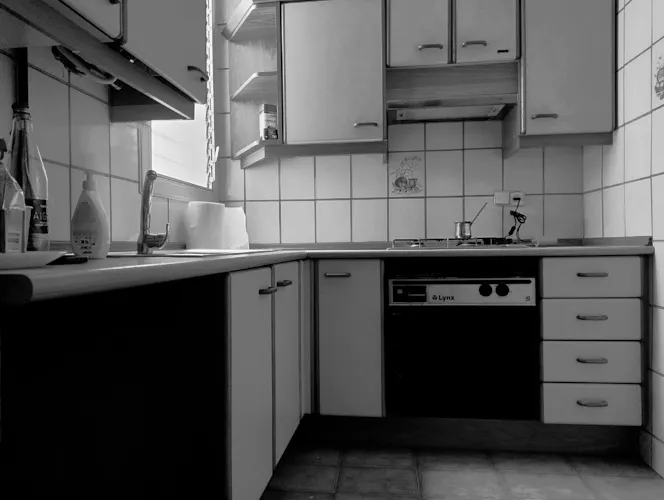 Foto de cocina en un piso en alquiler