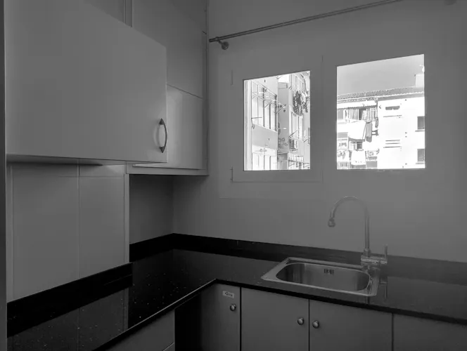 Foto de cocina en un piso en alquiler