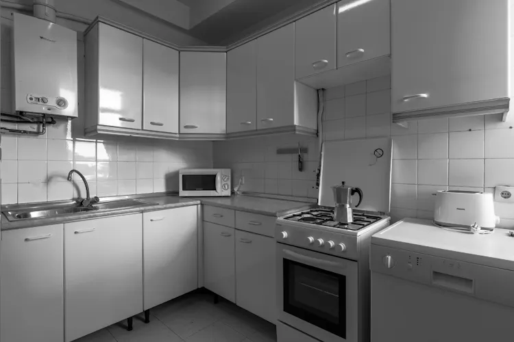 Foto de cocina en un piso en alquiler
