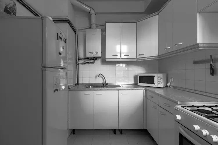 Foto de cocina en un piso en alquiler