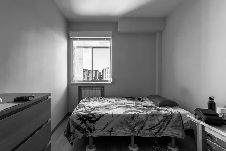 Foto de dormitorio en un piso en alquiler