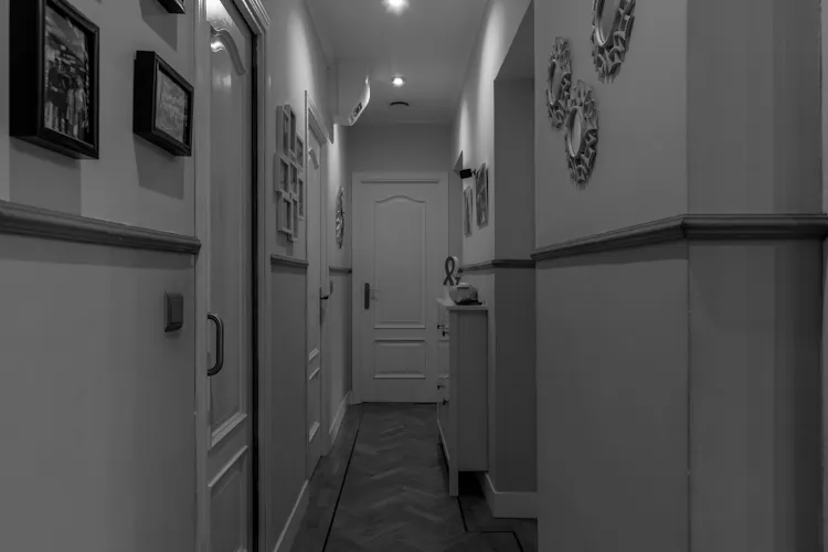 Foto de pasillo en un piso en alquiler