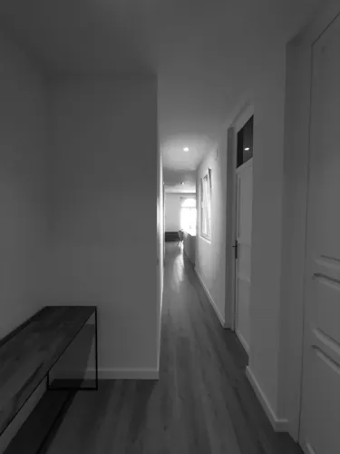 Foto de pasillo en un piso en alquiler