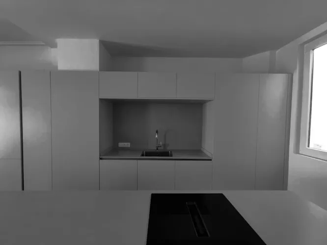 Foto de cocina en un piso en alquiler
