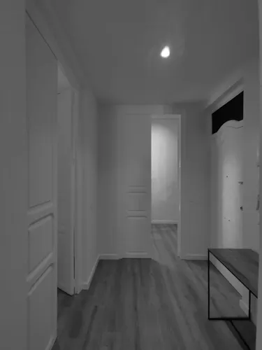 Foto de pasillo en un piso en alquiler