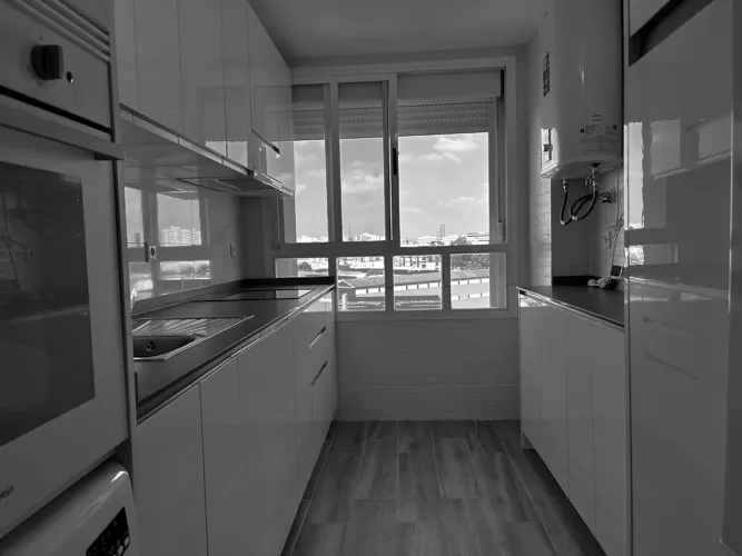 Foto de cocina en un piso en alquiler