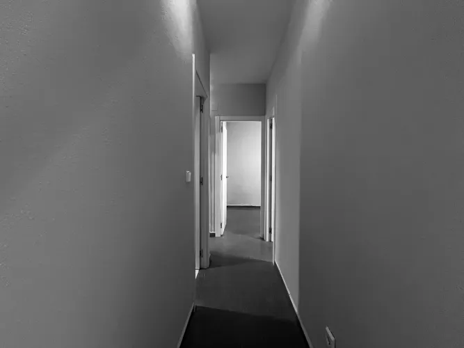 Foto de pasillo en un piso en alquiler