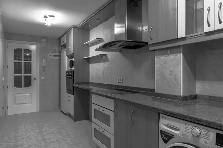 Foto de cocina en un piso en alquiler