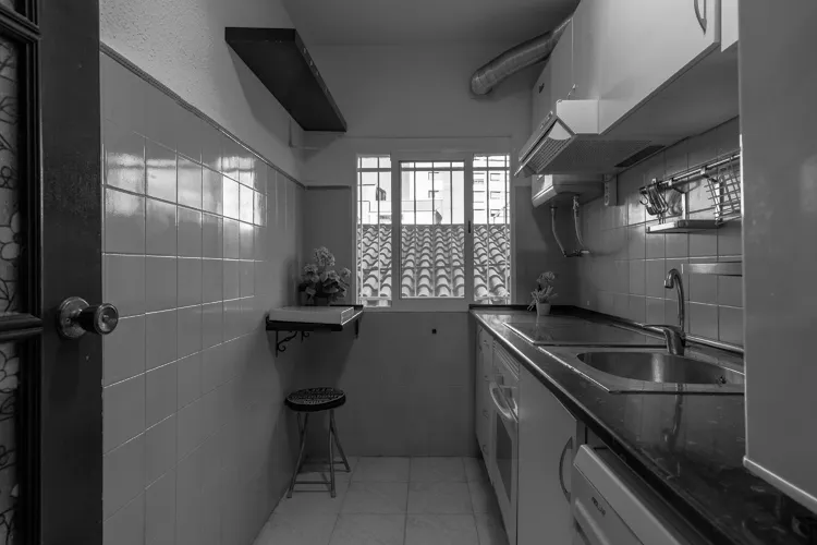 Foto de cocina en un piso en alquiler