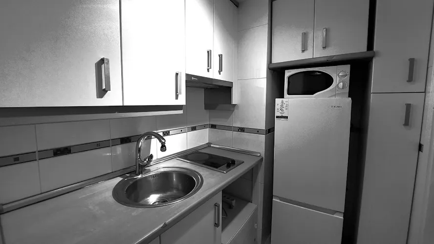 Foto de cocina en un piso en alquiler
