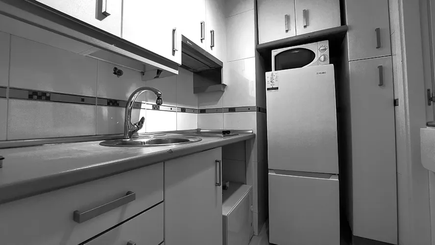 Foto de cocina en un piso en alquiler