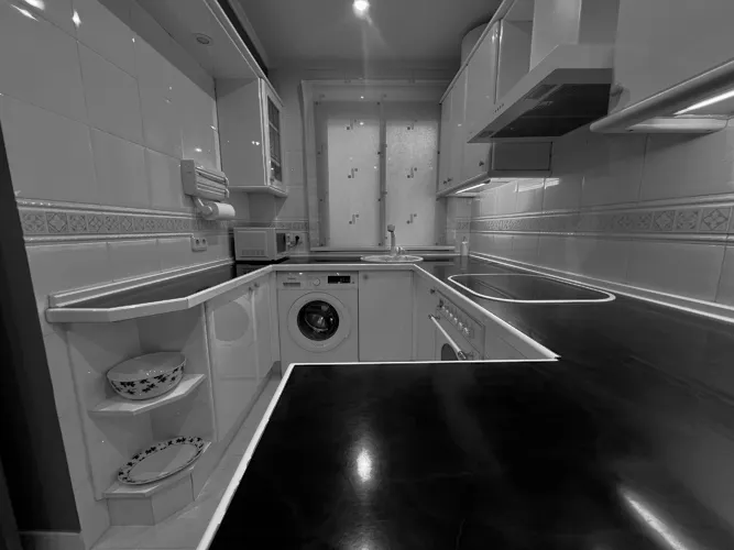 Foto de cocina en un piso en alquiler