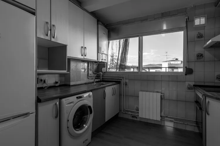 Foto de cocina en un piso en alquiler