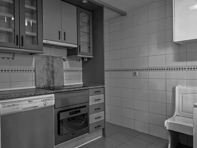 Foto de cocina en un piso en alquiler