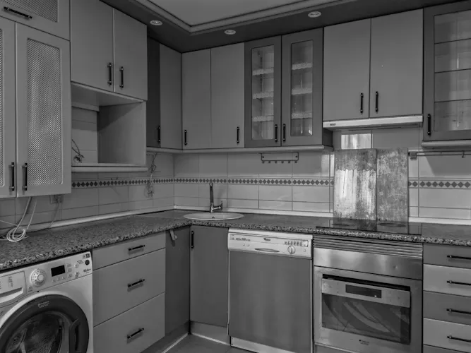 Foto de cocina en un piso en alquiler