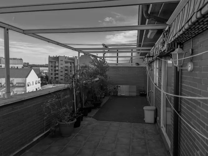 Foto de terraza en un piso en alquiler