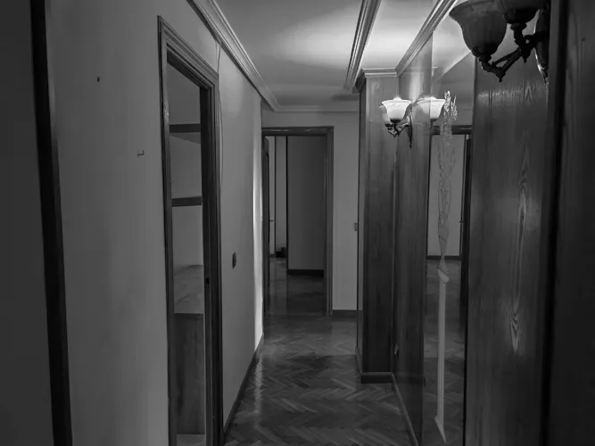 Foto de pasillo en un piso en alquiler