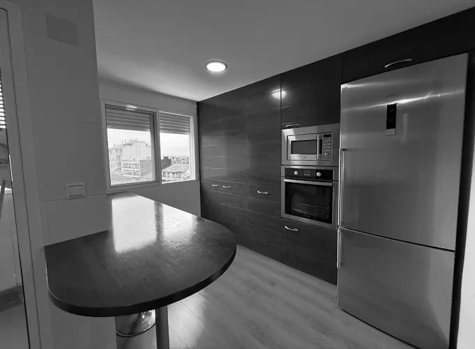 Foto de cocina en un piso en alquiler