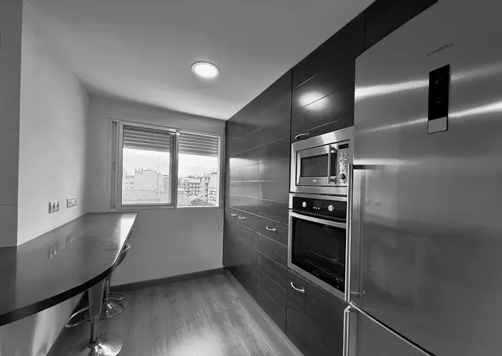Foto de cocina en un piso en alquiler
