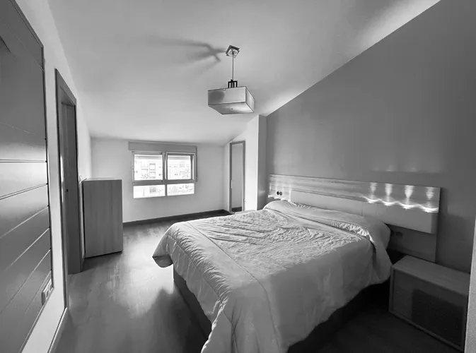 Foto de dormitorio en un piso en alquiler