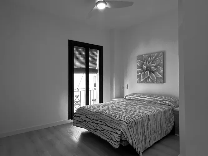 Foto de dormitorio en un piso en alquiler