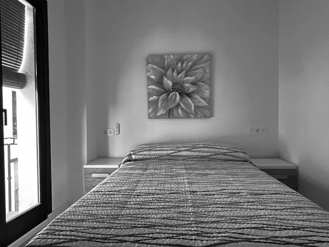 Foto de dormitorio en un piso en alquiler