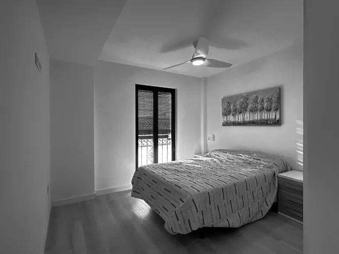 Foto de dormitorio en un piso en alquiler