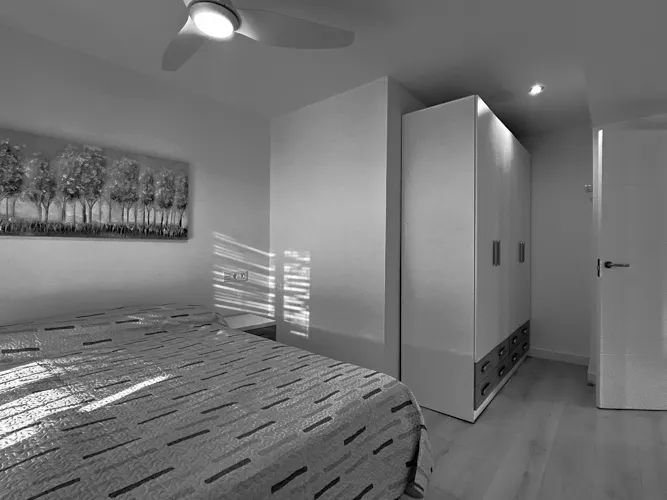 Foto de dormitorio en un piso en alquiler