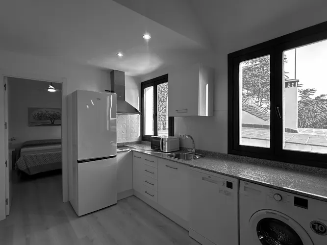 Foto de cocina en un piso en alquiler