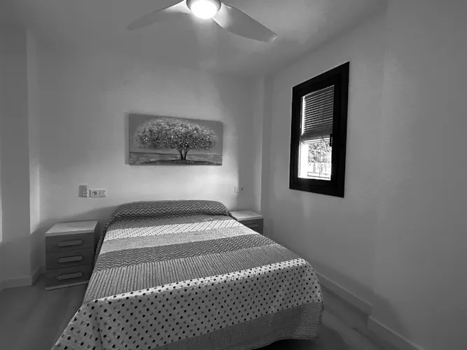Foto de dormitorio en un piso en alquiler