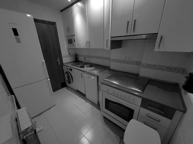 Foto de cocina en un piso en alquiler