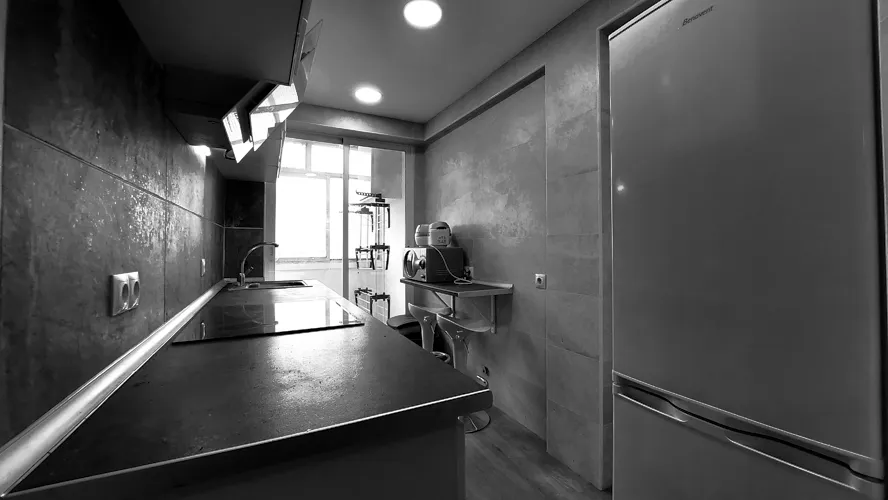 Foto de cocina en un piso en alquiler