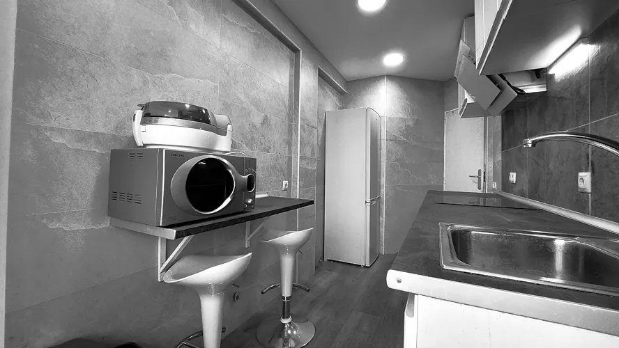 Foto de cocina en un piso en alquiler