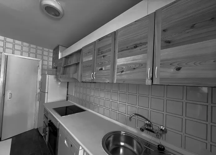 Foto de cocina en un piso en alquiler