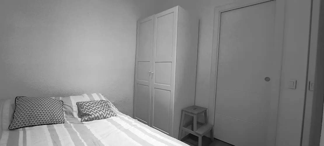 Foto de dormitorio en un piso en alquiler