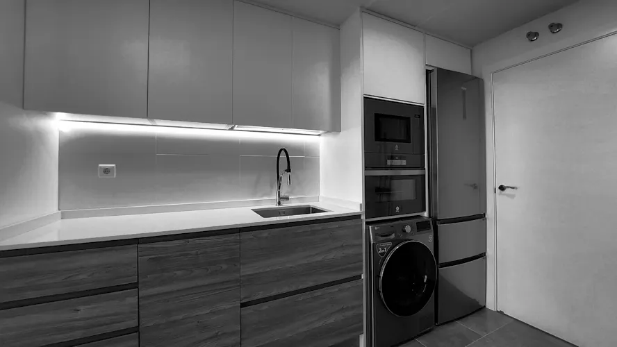 Foto de cocina en un piso en alquiler