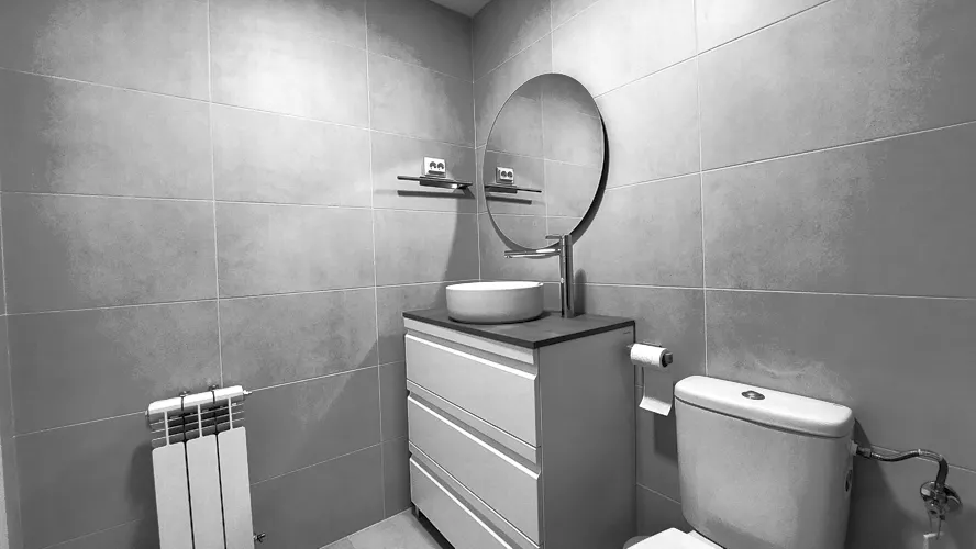 Foto de baño en un piso en alquiler