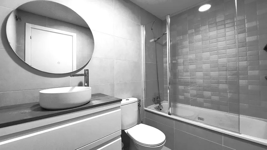 Foto de baño en un piso en alquiler