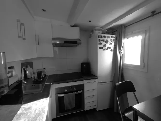 Foto de cocina en un piso en alquiler