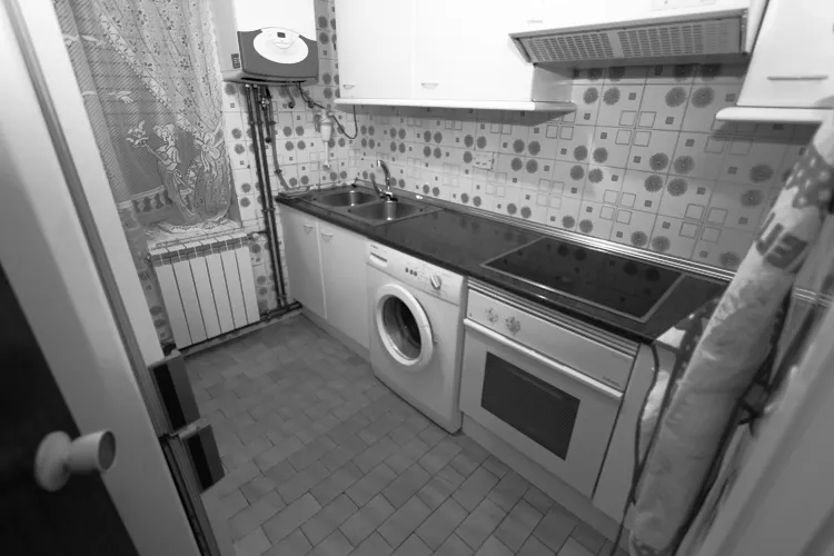Foto de cocina en un piso en alquiler