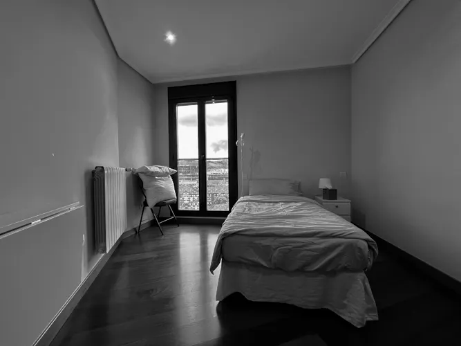 Foto de dormitorio en un piso en alquiler